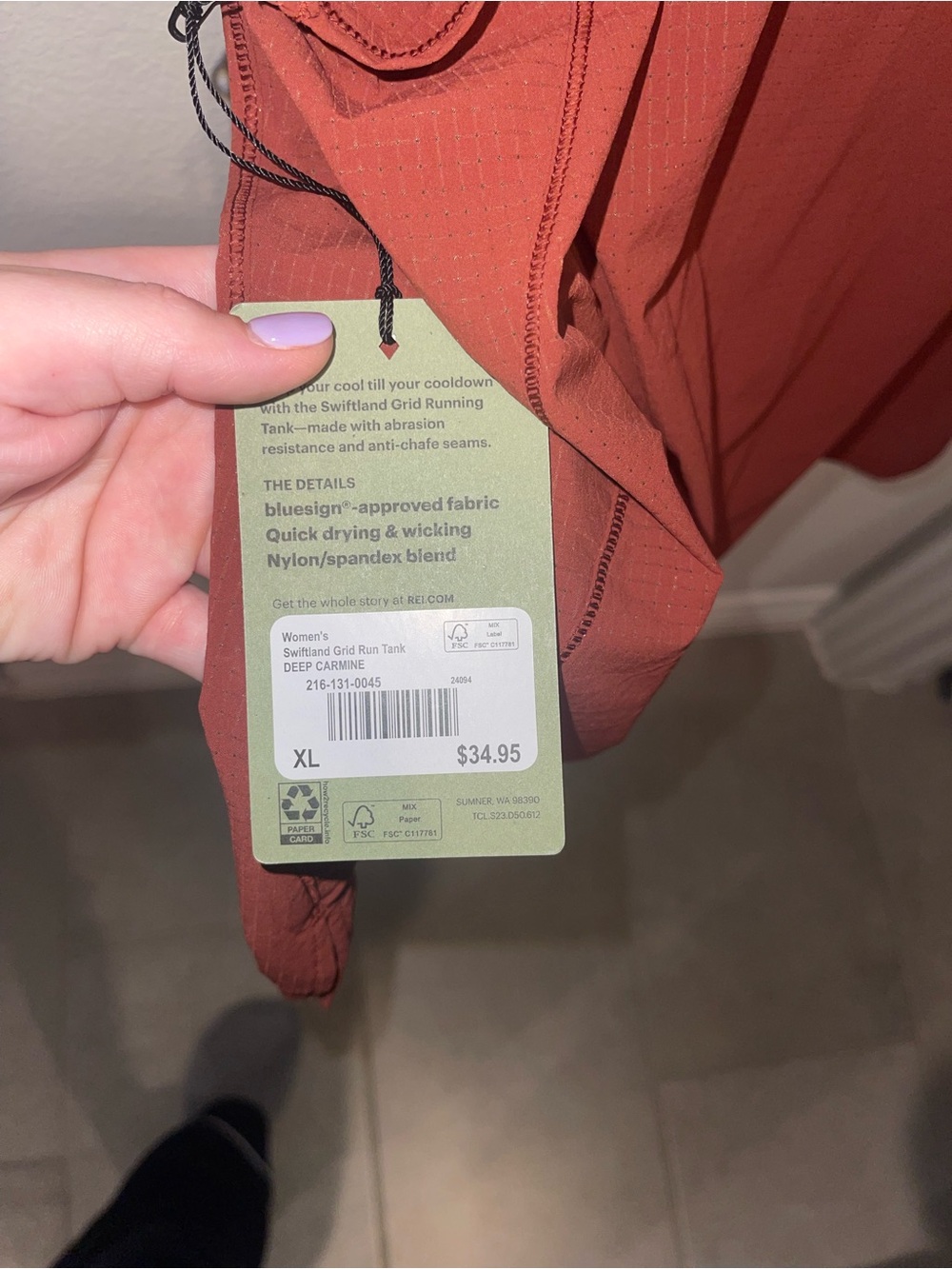 New REI tank top - Picture 3 of 5